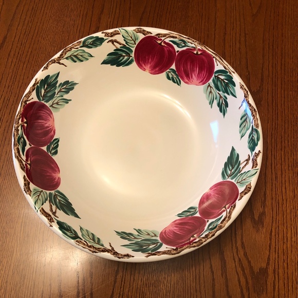 🍎 SALE 13" Large Salad Serving Bowl Bella Roma Cafe Classico - Picture 2 of 11